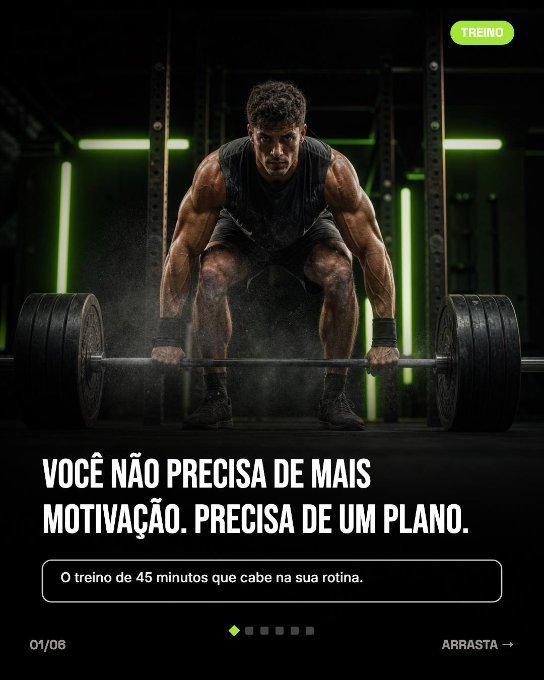 Template Academia / Fitness da Carrosseia