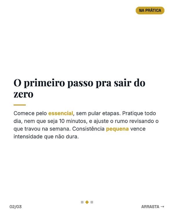 Slide de conteúdo do template Advocacia