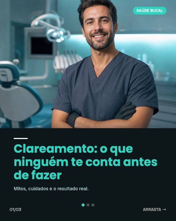 Capa do template Dentistas da CarrosseIA