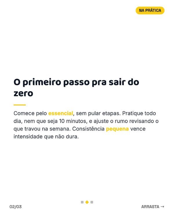 Slide de conteúdo do template Educação / Professores