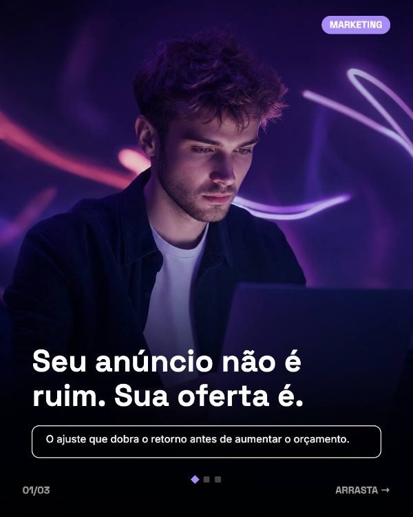 Capa do template Marketing da CarrosseIA