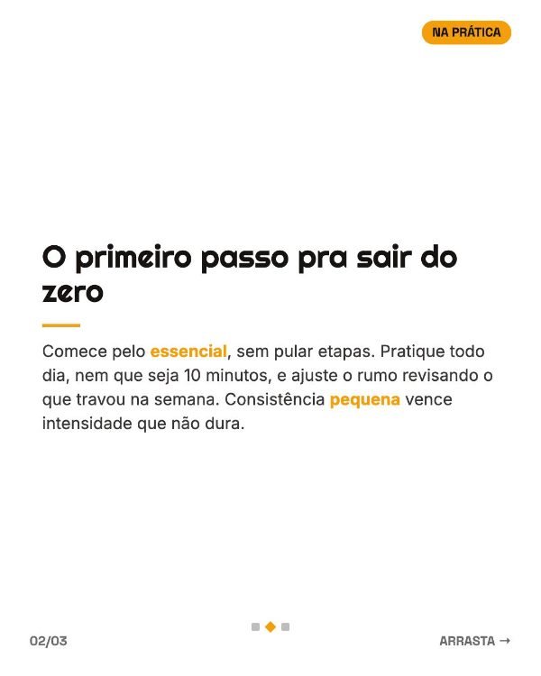 Slide de conteúdo do template Pets